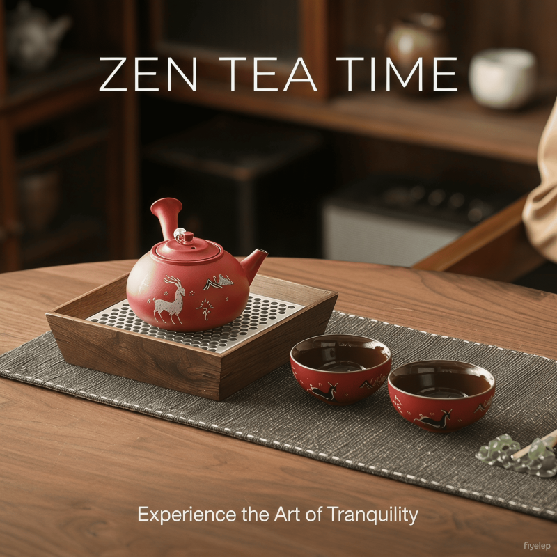 Imperial Deer · Cinnabar Matte · Silk Road Heritage · The Grace of Spiritual Harmony 