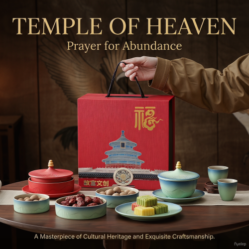 Temple of Heaven Nesting Collection  A Tribute to Imperial Architecture and Nature's Bounty