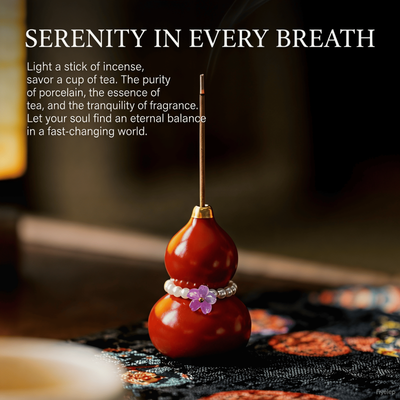 The Eternal Fortune Blanc de Chine Gourd Collection 