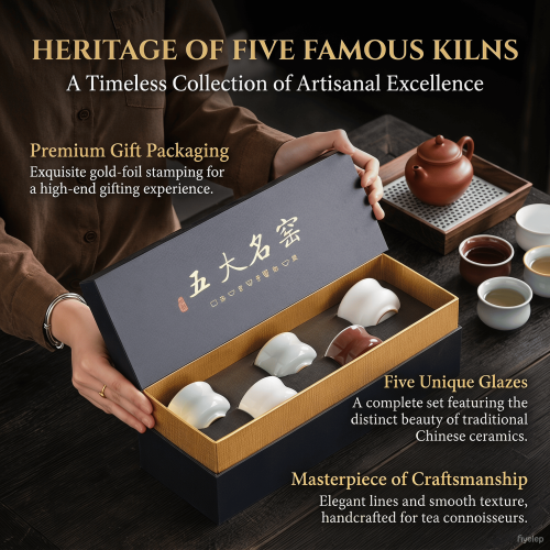 The Imperial Five Song Dynasty Heritage Cup Collection