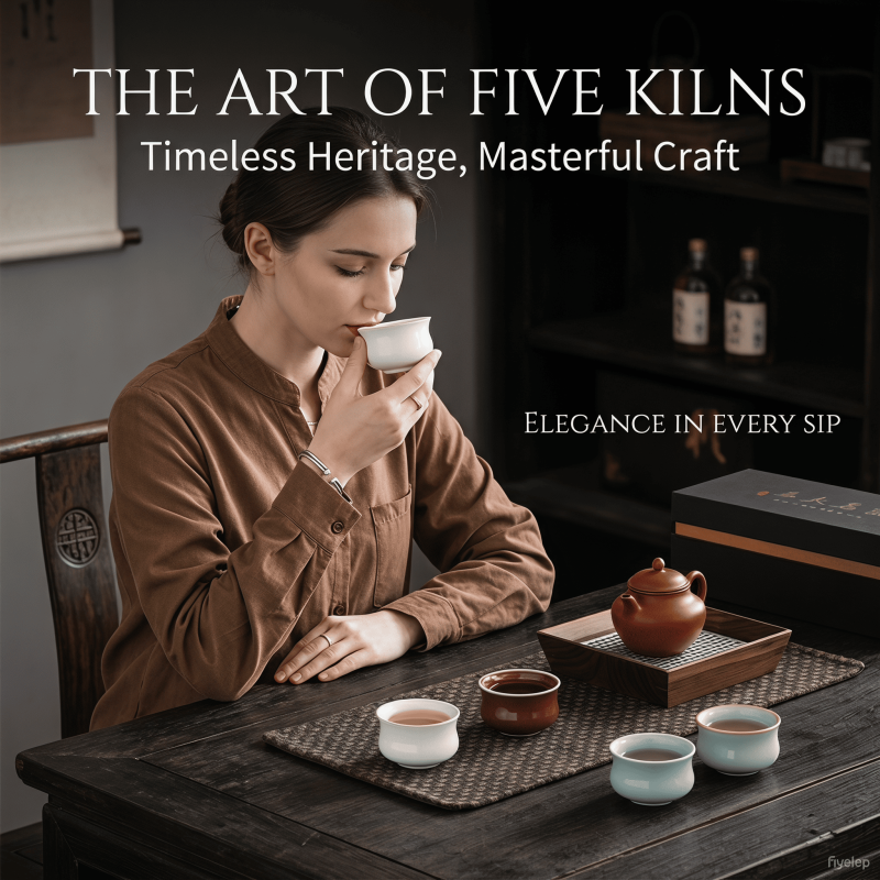 The Imperial Five Song Dynasty Heritage Cup Collection 