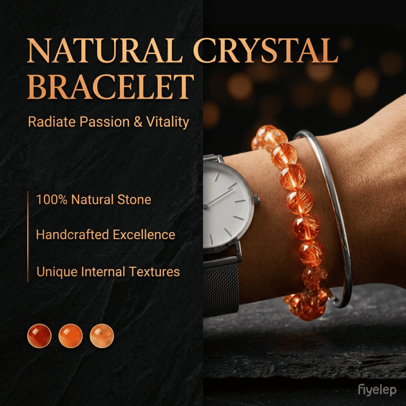 Luck & ProsperityBracelet  7.7MM Wearable Talismans