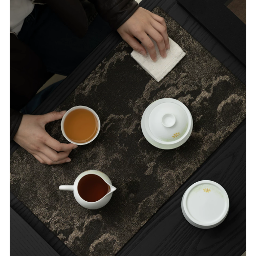 Handcrafted Shuibai Glaze Series Qingyun gaiwan Dehua porcelain Collection  