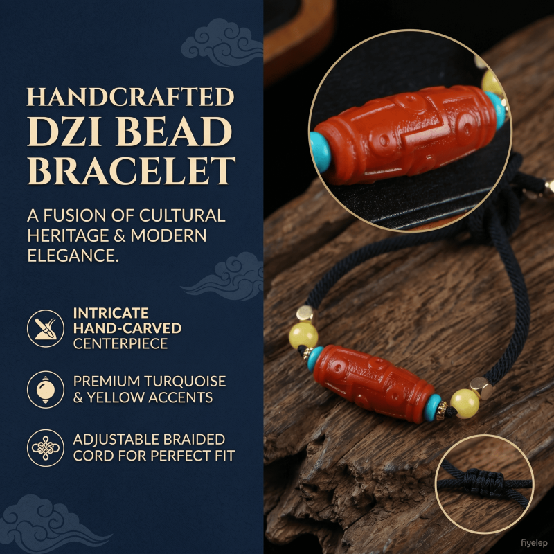 Royal Pattern  Bead Bracelet   Chinese Imperial Red Agat 12.7MM Wearable Talismans 